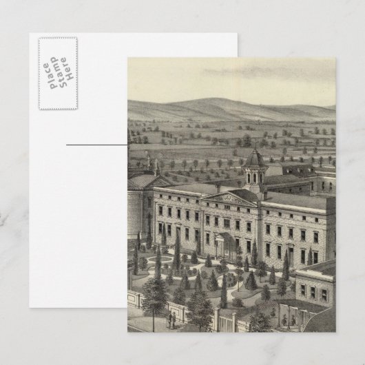 Coll Notre Dame Postkarte (Vorne/Hinten)