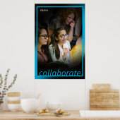 Collaborate - zSpace Poster, 20" x 30" Poster (Küche)