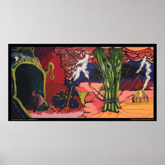 Collaboration Malerei Poster (Vorne)