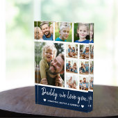 Collage 10 Photos gift for Dad Fotoblock