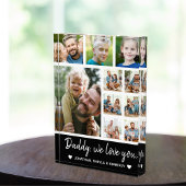 Collage 10 Photos gift for Dad Fotoblock