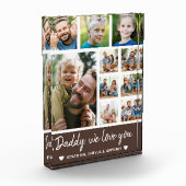 Collage 10 Photos gift for Dad Fotoblock (Links)