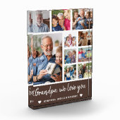 Collage 10 Photos Grandpa We Love you Fotoblock (Links)