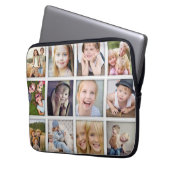 Collage 12 Foto Laptopschutzhülle (Vorderseite Links)