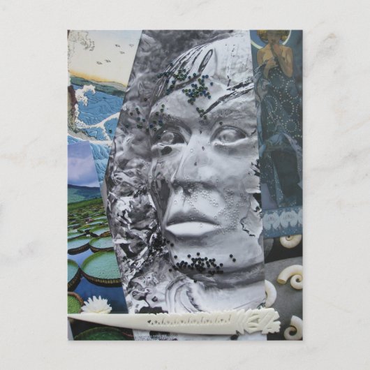 Collage #1 Postkarte (Vorderseite)