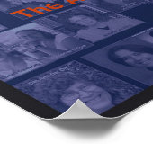 Collage 1 (Red) Poster (Ecke)