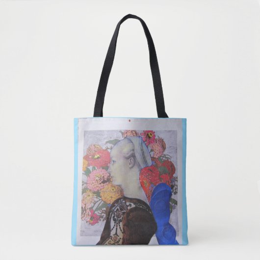 Collage 2023 Blaue Fee Tasche (Vorderseite)