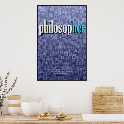 Collage 2 (Blue) Poster (Küche)