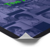 Collage 2 (Green) Poster (Ecke)