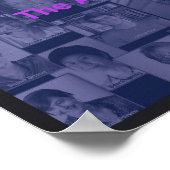 Collage 2 (Lilac) Poster (Ecke)