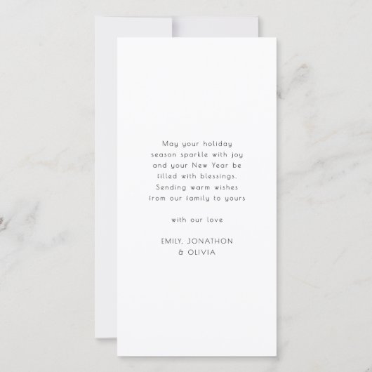 Collage 4 Pictures Foto Weihnachten (Rückseite)