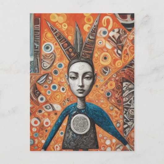 Collage AI Postkarte (Vorderseite)