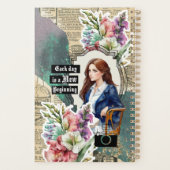 Collage Art August, Gladiolus Planer (Rückseite)