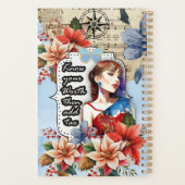 Collage Art December, Holly Planer (Rückseite)