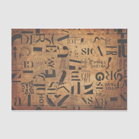 Collage Art Decodipage Papier (Vorderseite)