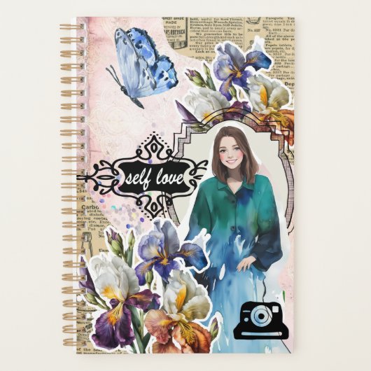 Collage Art February, Iris Planer (Vorderseite)