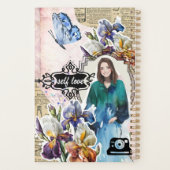 Collage Art February, Iris Planer (Rückseite)