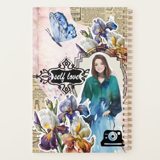 Collage Art February, Iris Planer (Rückseite)