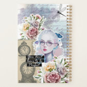 Collage Art January, Carnation Planer (Rückseite)