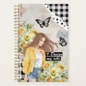 Collage Art March, Daffodil Planer (Vorderseite)