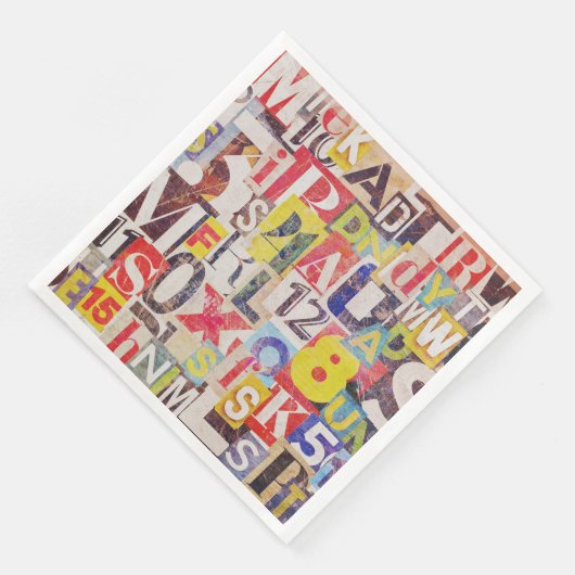 Collage Art Napkins oder Decoupage Paper Serviette (Ecke)