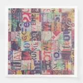 Collage Art Napkins oder Decoupage Paper Serviette (Vorderseite)