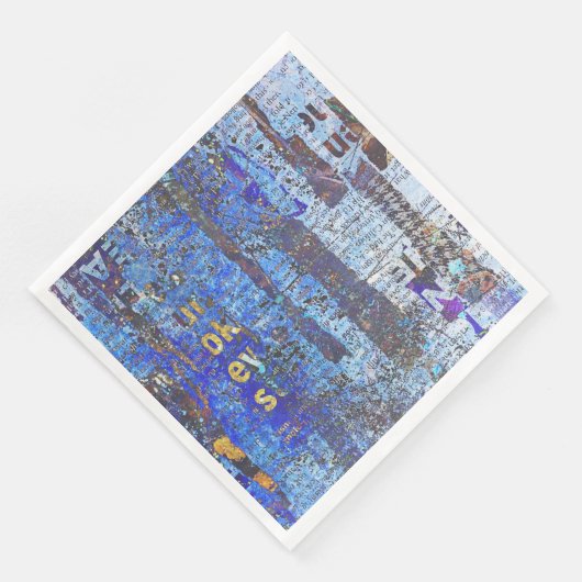 Collage Art Napkins oder zur Entdeckung Serviette (Ecke)