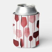 Collage Art: Party Drinks Muster. Dosenkühler (Kanne Vorderseite)