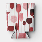 Collage Art: Party Drinks Muster. Dosenkühler (Vorderseite)