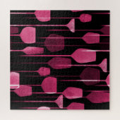 Collage Art: Party Drinks Muster. Puzzle (Horizontal)