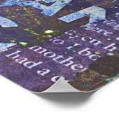 Collage Art Poster oder Decoupage Paper (Ecke)