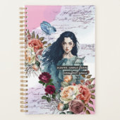 Collage Art Rose Planer (Vorderseite)