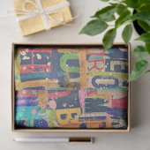 Collage Art Tissue oder Decoupage Paper Seidenpapier (Geschenk)