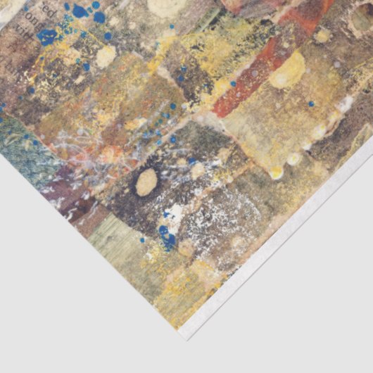 Collage Art Tissue oder Decoupage Paper Seidenpapier (Ausschnitt)