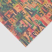 Collage Art Tissue oder Decoupage Paper Seidenpapier (Ausschnitt)