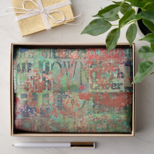 Collage Art Tissue oder Decoupage Paper Seidenpapier (Geschenk)