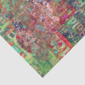 Collage Art Tissue oder Decoupage Paper Seidenpapier (Detail)