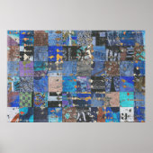 Collage Art Wall Poster (Vorne)