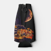 Collage aus Wildtieren mit Fuchs, Igel und Bernste Flaschenkühler (Rückseite)