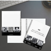 Collage Black & White Small Business Planner Planer
