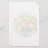 Collage - briefpapier (Vorne/Hinten)