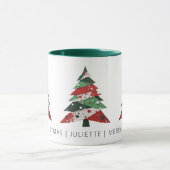 Collage Christmas Tree Tasse (Zentrum)