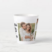 Collage Couple Foto & Alles, was Sie brauchen, ist Milchtasse (Vorderseite)