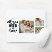 Collage Couple Foto & Alles, was Sie brauchen, ist Mousepad (Mit Mouse)