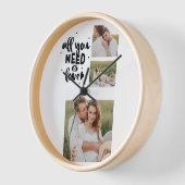 Collage Couple Foto & Alles, was Sie brauchen, ist Uhr (Winkel)