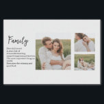 Collage Couple Foto & Romantic Family Gift Seidenpapier<br><div class="desc">Collage Couple Foto & Romantic Family Gift</div>