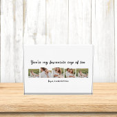 Collage Couple Foto & Sie sind mein Teeangebot