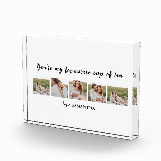 Collage Couple Foto & Sie sind mein Teeangebot (Rechts)