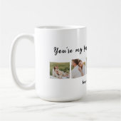 Collage Couple Foto & Sie sind mein Teeangebot Kaffeetasse (Links)