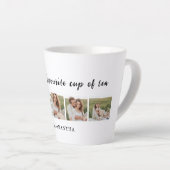 Collage Couple Foto & Sie sind mein Teeangebot Milchtasse (Rechte Ecke)